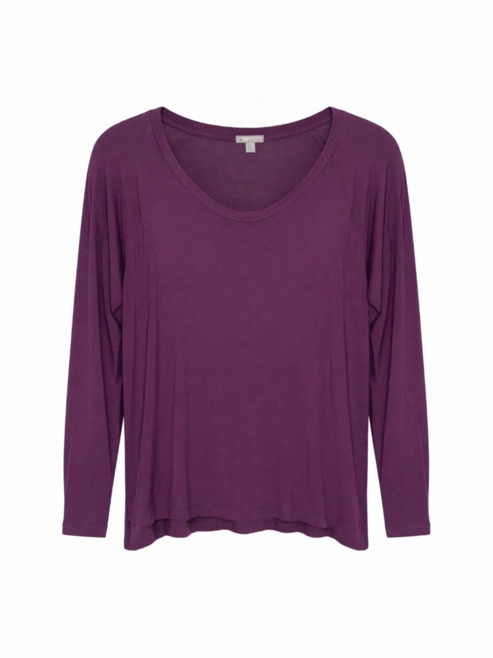 Gap Long Sleeve Top Women L Purple